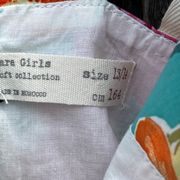 Zara Girls Soft Collection Floral Dress NWT - Picture 4 of 6